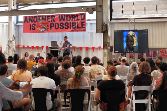 Hearing from an activist in the Amazon Labor Union